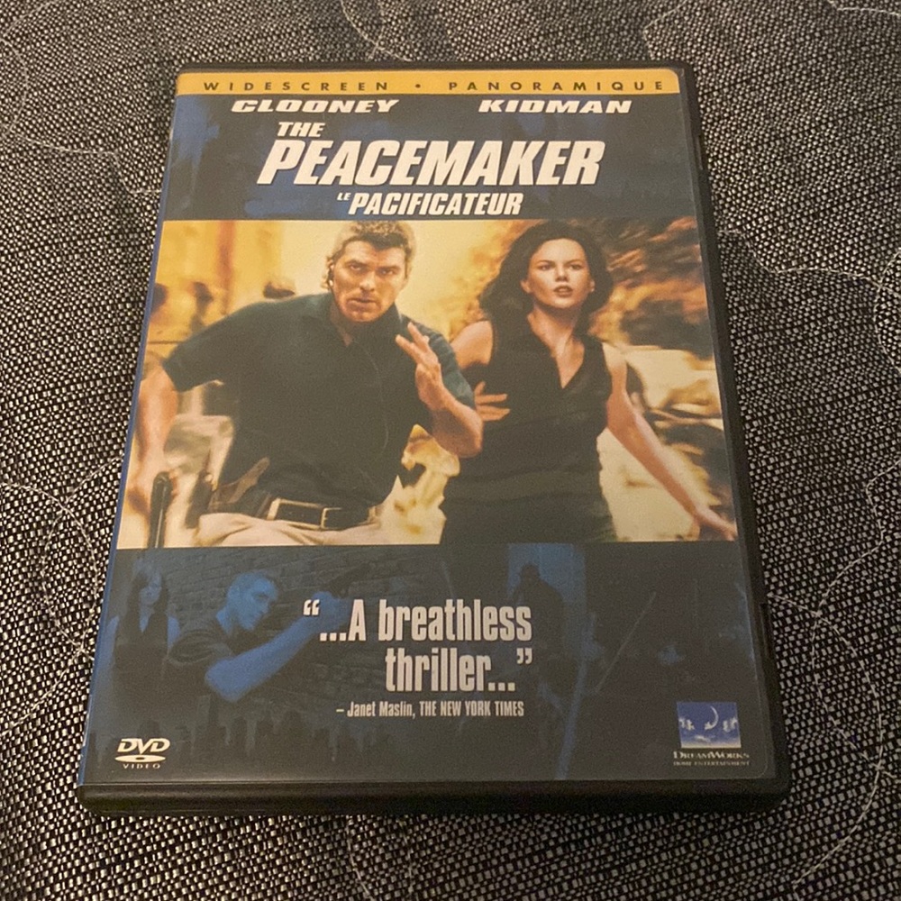 🎥2/6$🎥 The Peacemaker DVD Movie